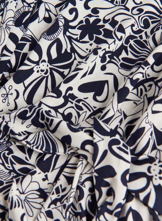 Floral Robe & Sleepshirt Pyjama Set