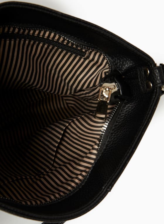 Textured Patchwork Crossbody Bag