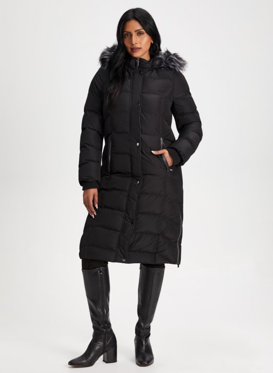 Vegan Down Quilted Coat