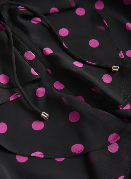 Sleeveless Polka Dot Top