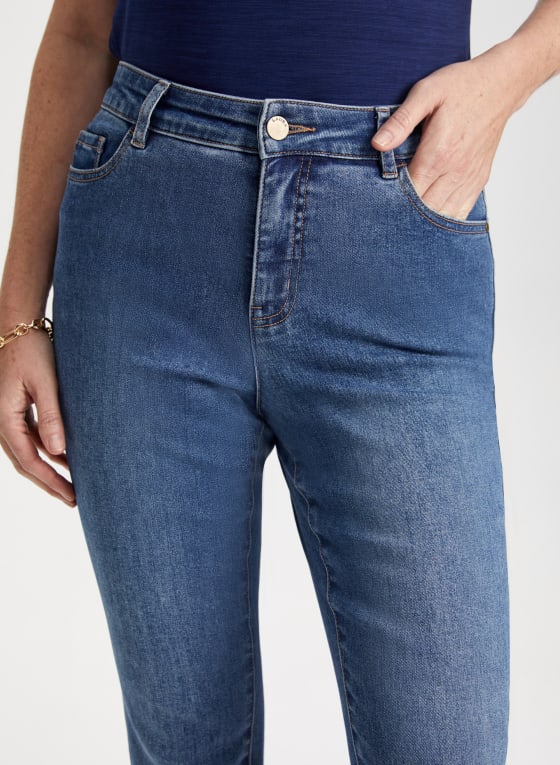 Essential High Rise Slim Leg Jeans