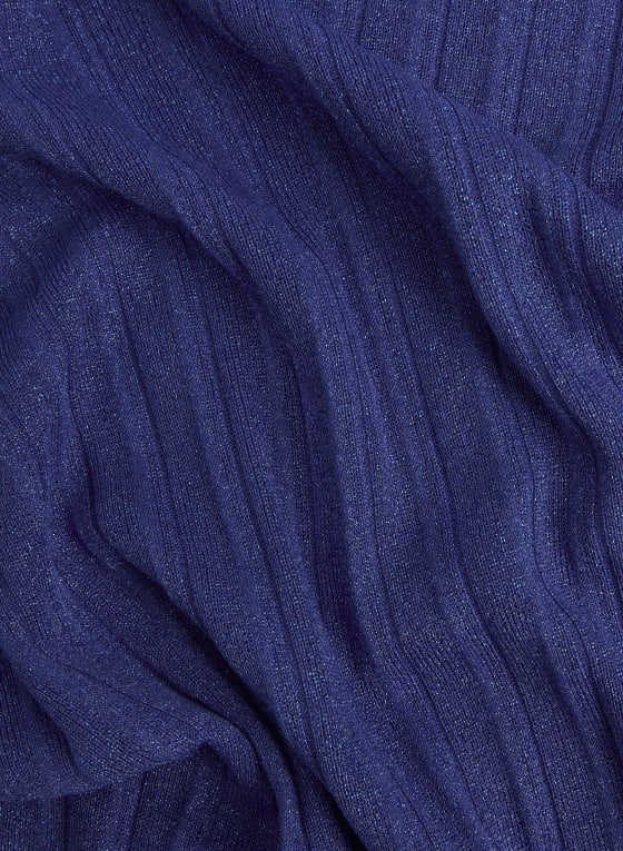 Glitter Rib Knit Sweater