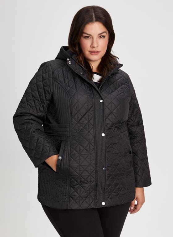 Quilted Vegan Down Coat