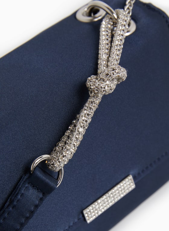Knot & Crystal Handle Bag