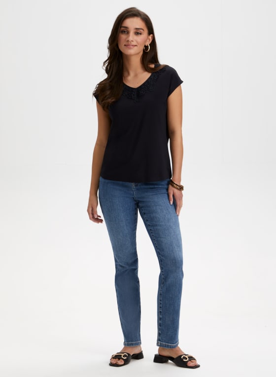Lace Trim Tee