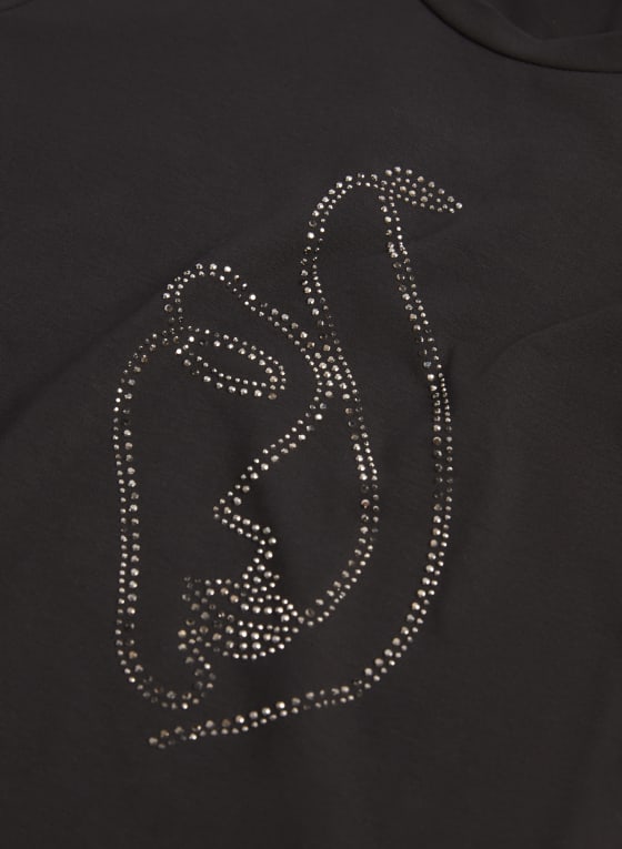 Sequined Face T-shirt