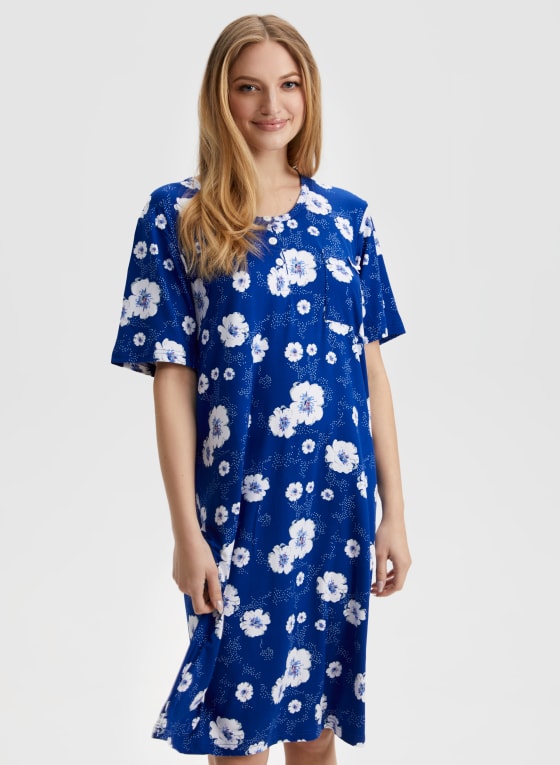 Floral Print Nightgown