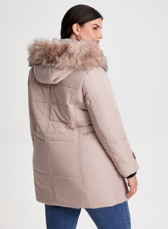 Quilted Vegan Down Coat