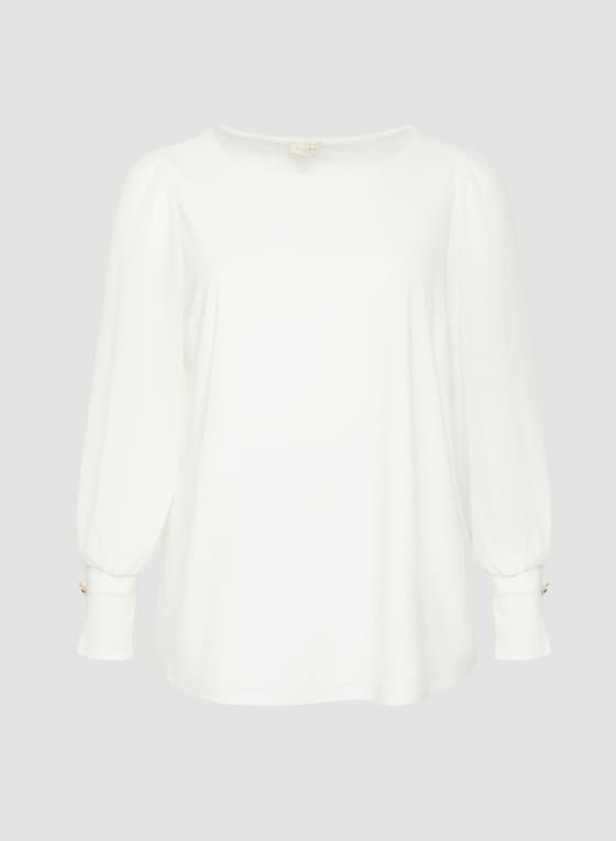 Chiffon Sleeve Top