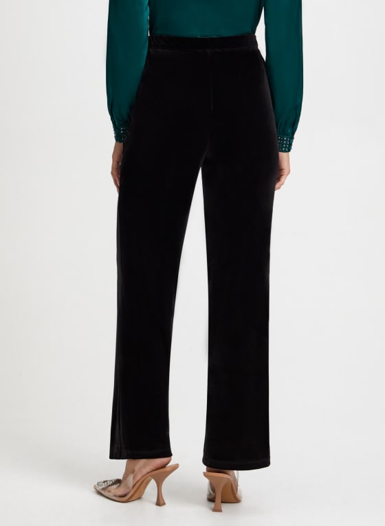 Pull-On Velour Pants