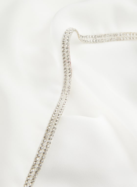 Tiered 3/4 Sleeve Blouse