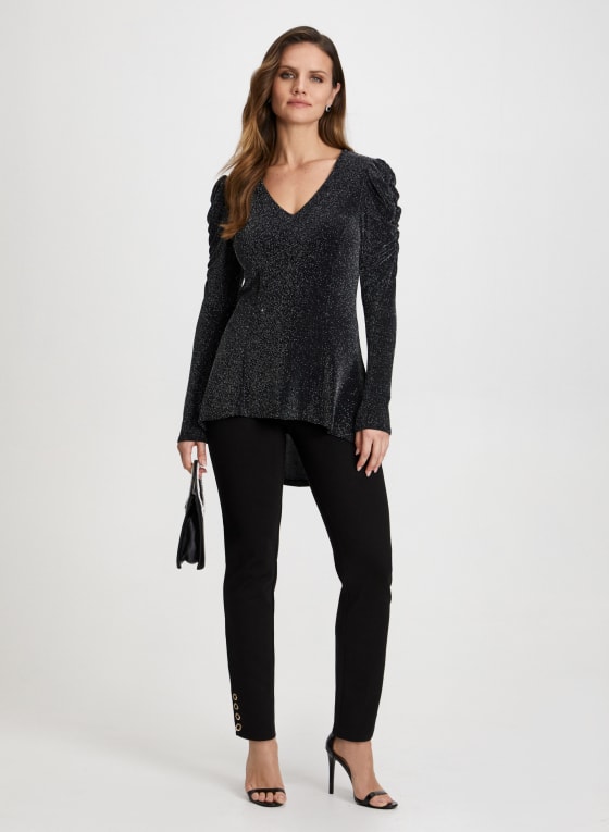 City Fit Elastic Waist Pants