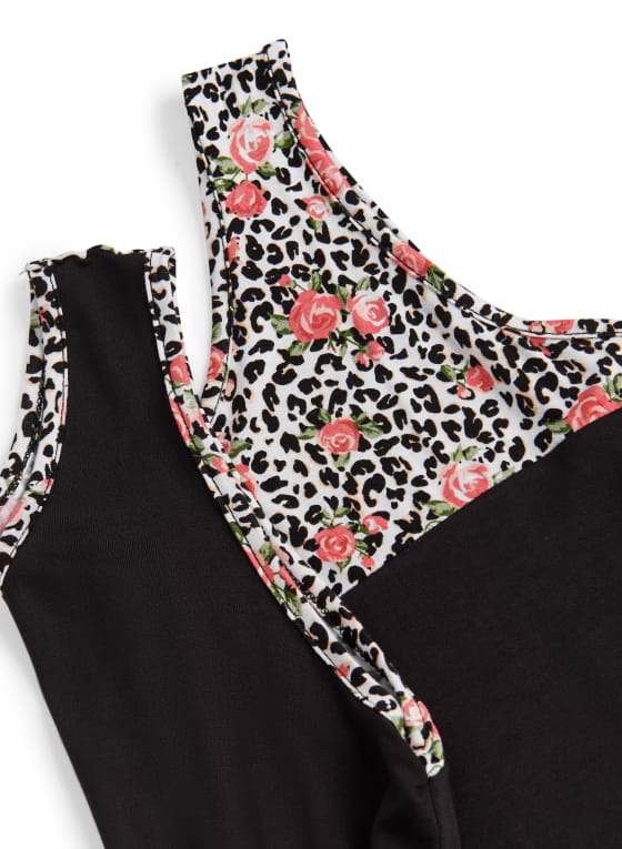 Rose & Animal Print Pyjama Set