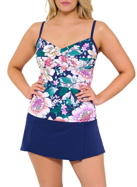 Christina - Floral Two-Piece Swimsuit - Laura