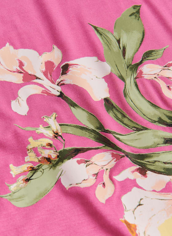 Floral Print Pyjama Top