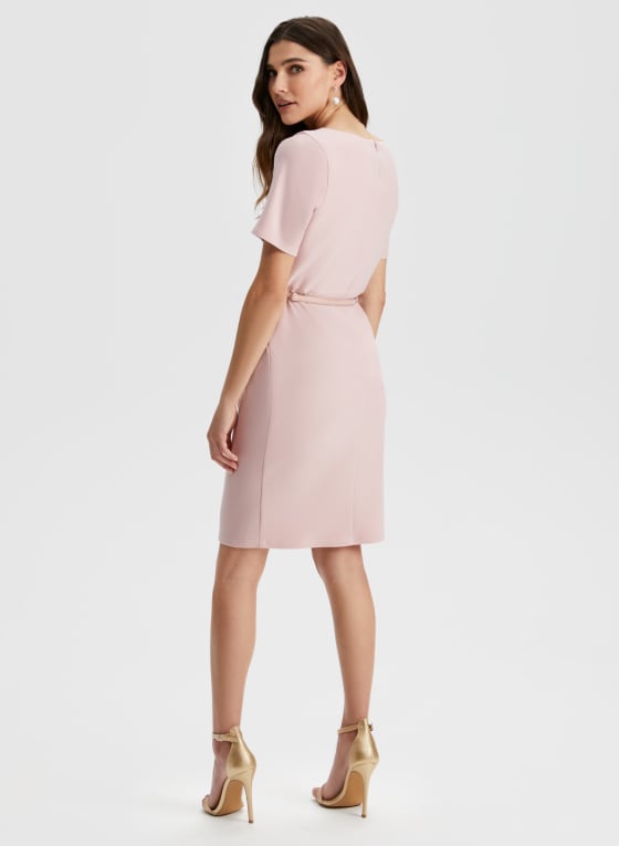 Belted Sheath Dress