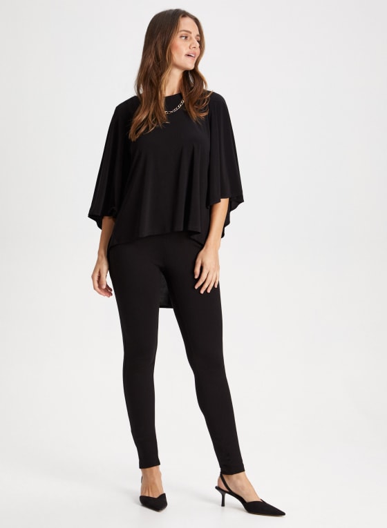 Pull-On Rivet Detail Leggings