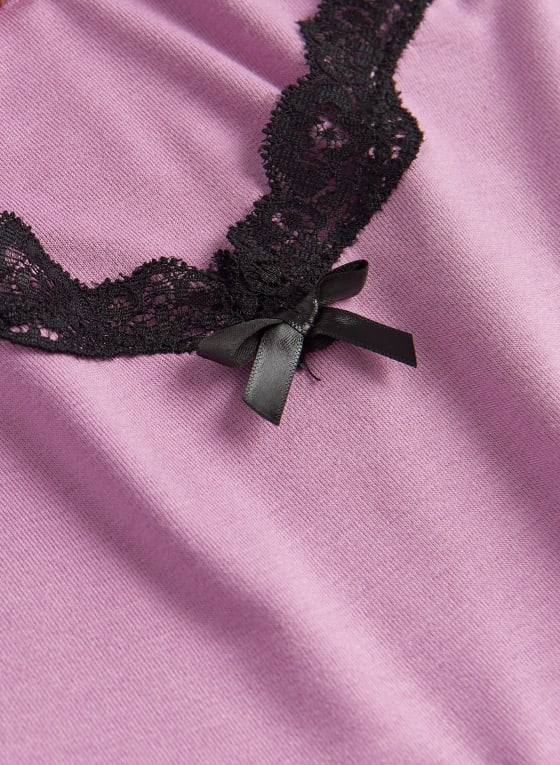 Lace Trim Pyjama Set