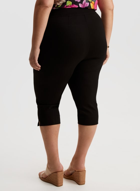 Hem Slit Capris