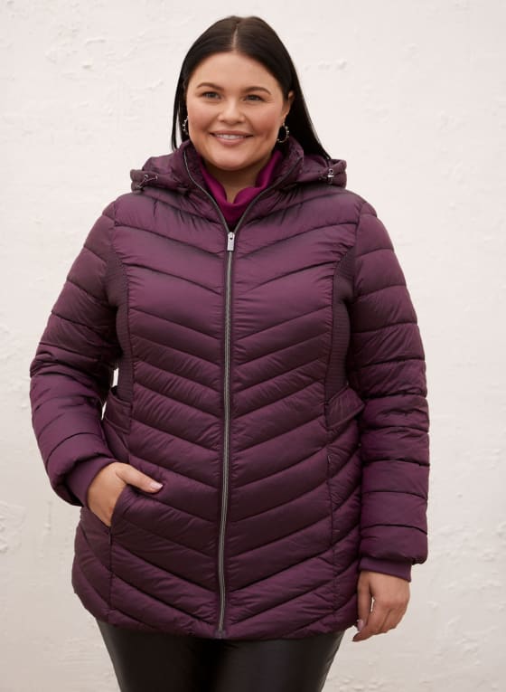 Quilted Vegan Down Coat