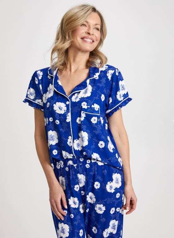 Floral Print Pyjama Set