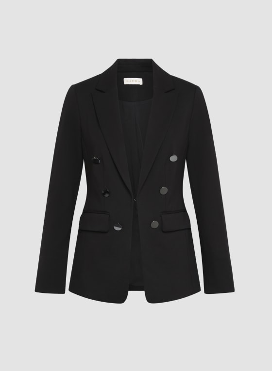 Button Detail Blazer