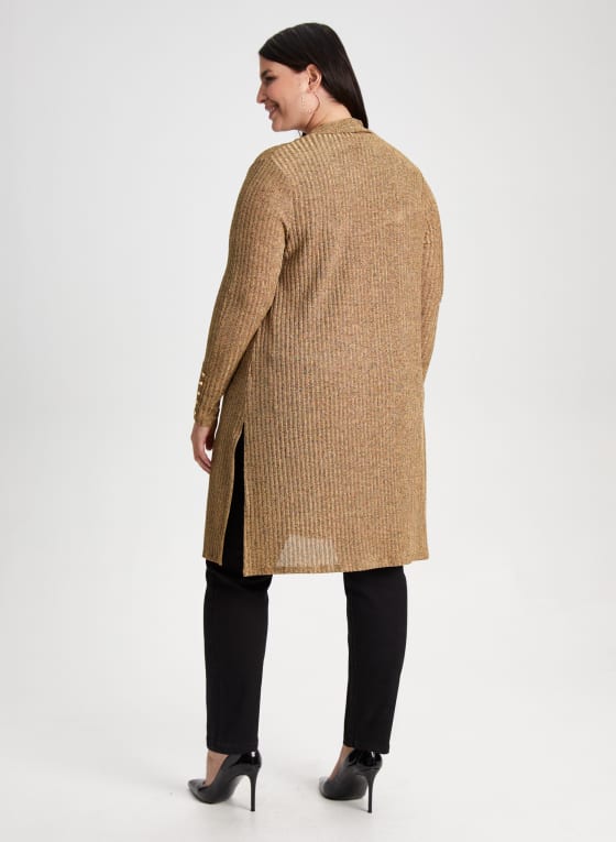 Open Front Cardigan Top