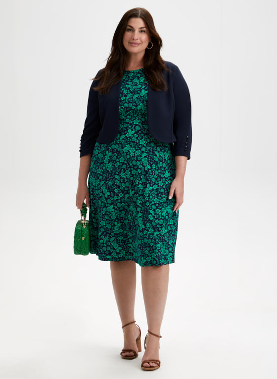 3/4 Button Sleeve Bolero