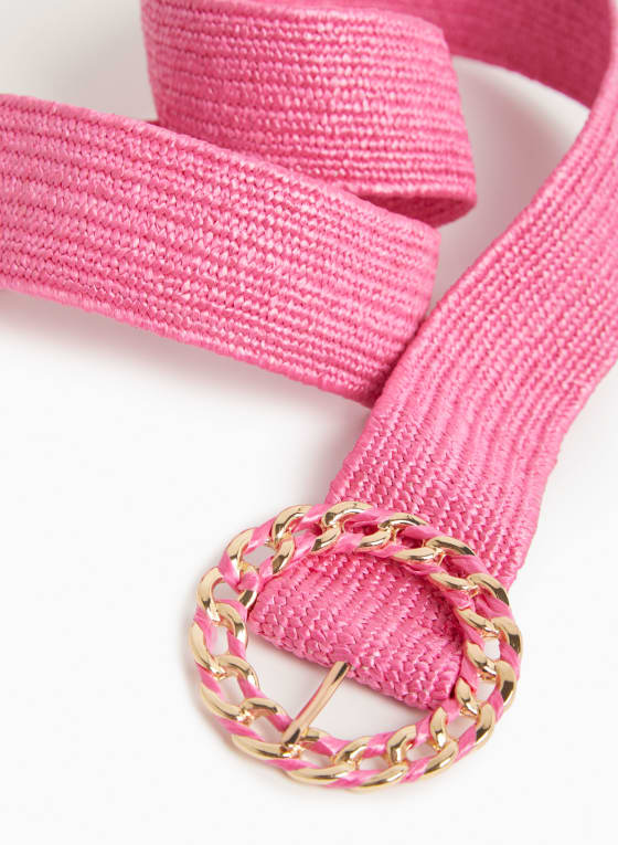 Chain Link Buckle Belt