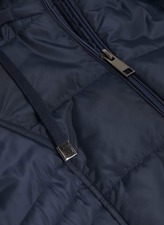 Vegan Down Quilted Coat