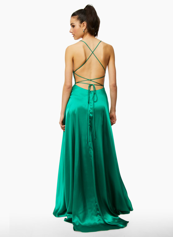 Open Back Dress