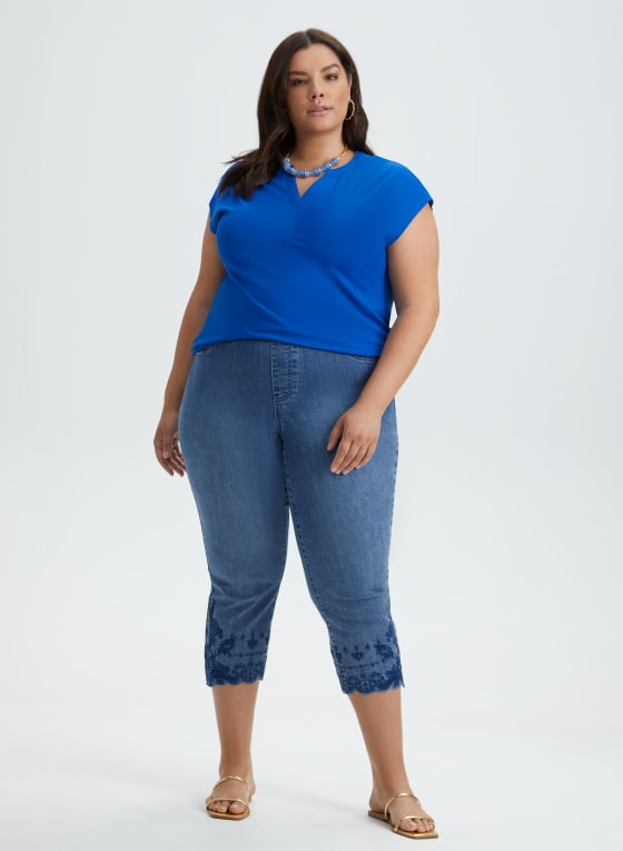 Open V-Neck Tee