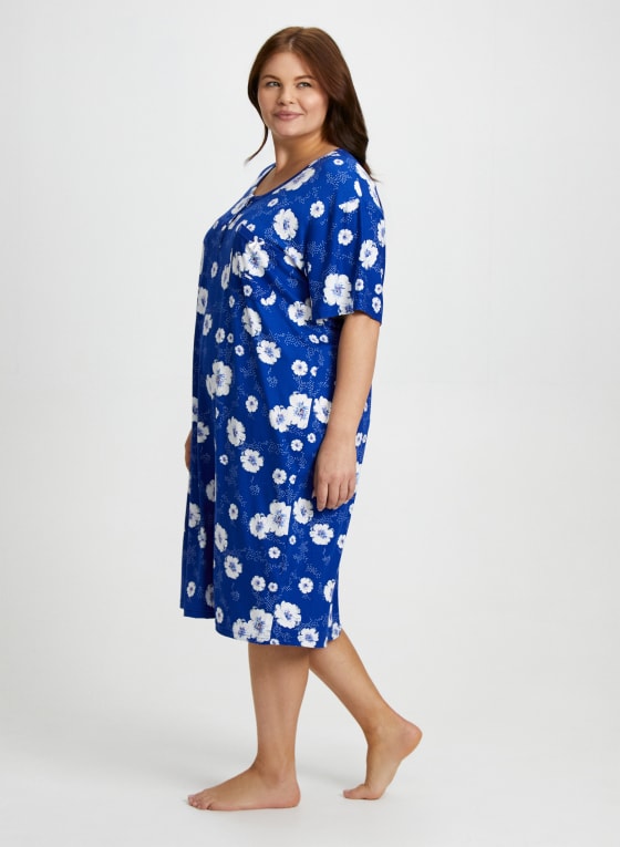 Floral Print Nightgown