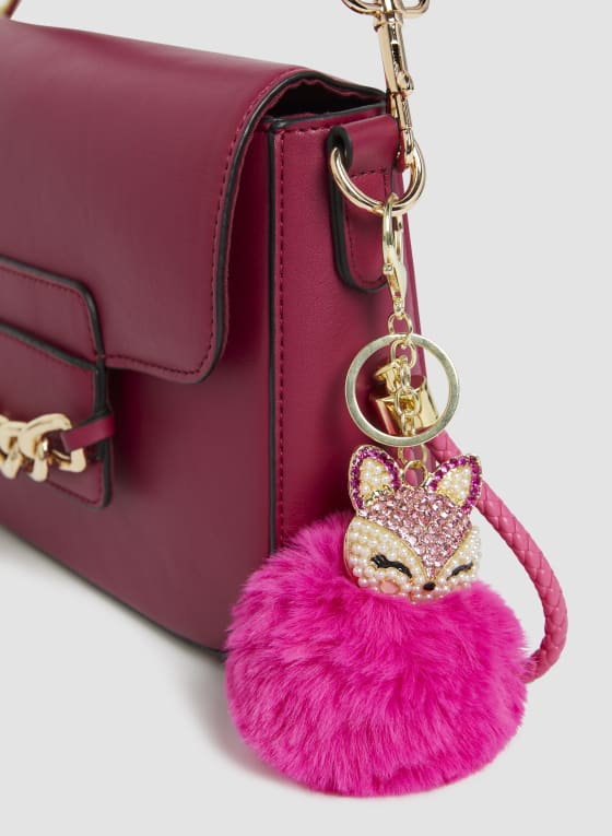 Crystal Fox Key Chain