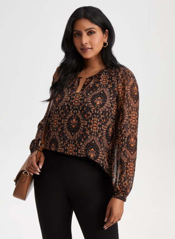 Floral Print Blouse