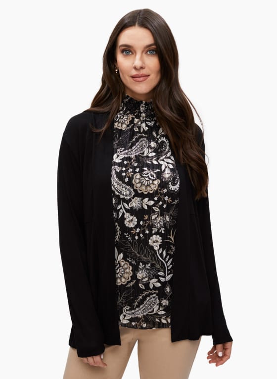 Open Front Cardigan
