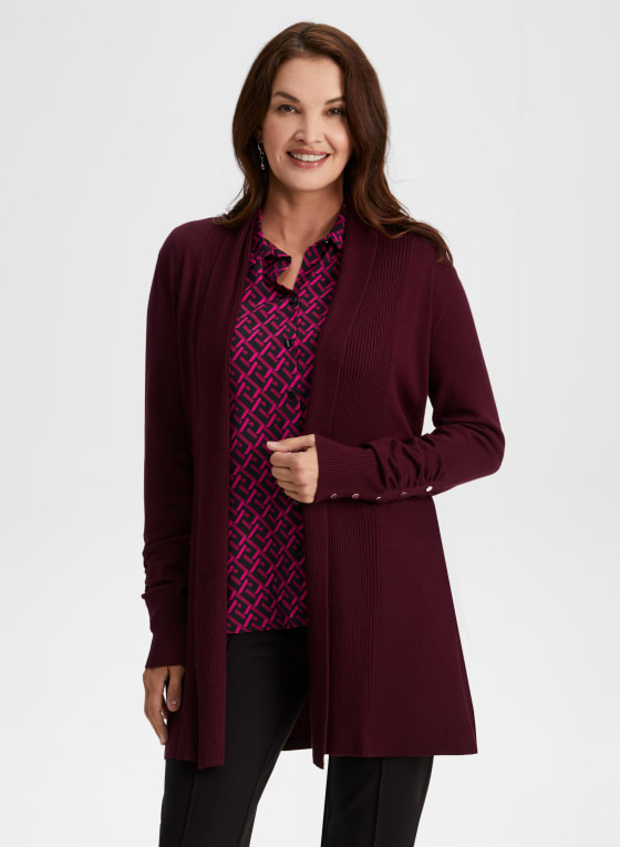 Button Detail Cardigan