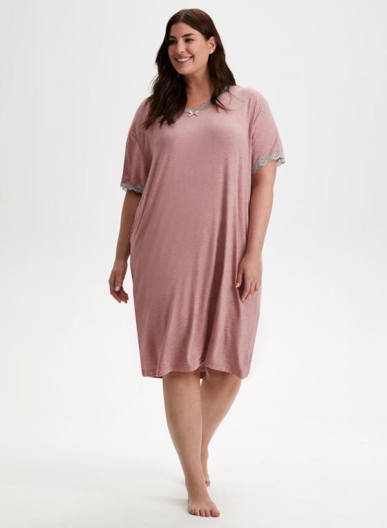 Dot Print Nightgown