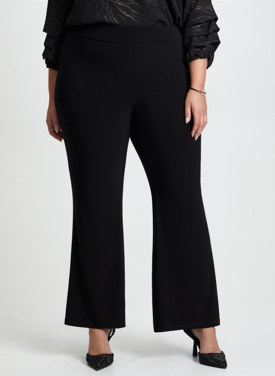 Pull-On Bootcut Pants