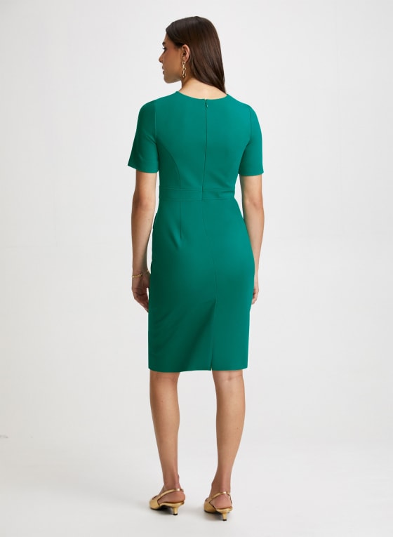 Button-Down Sheath Dress