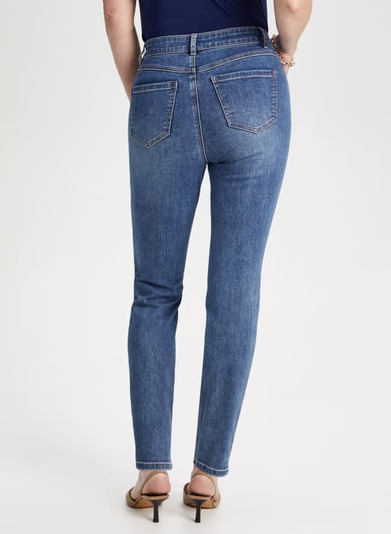 Essential High Rise Slim Leg Jeans