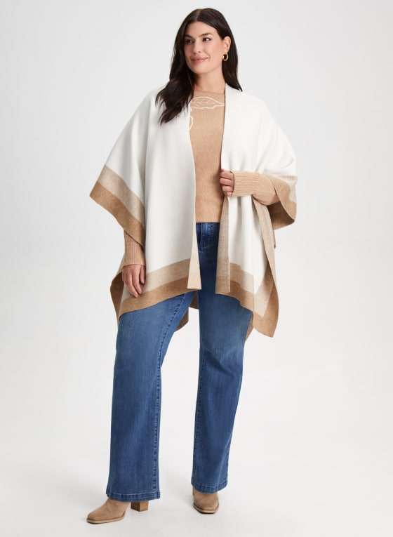 Three-Tone Ruana