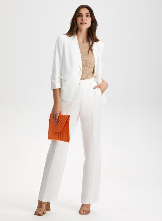 City Fit Straight Leg Pants