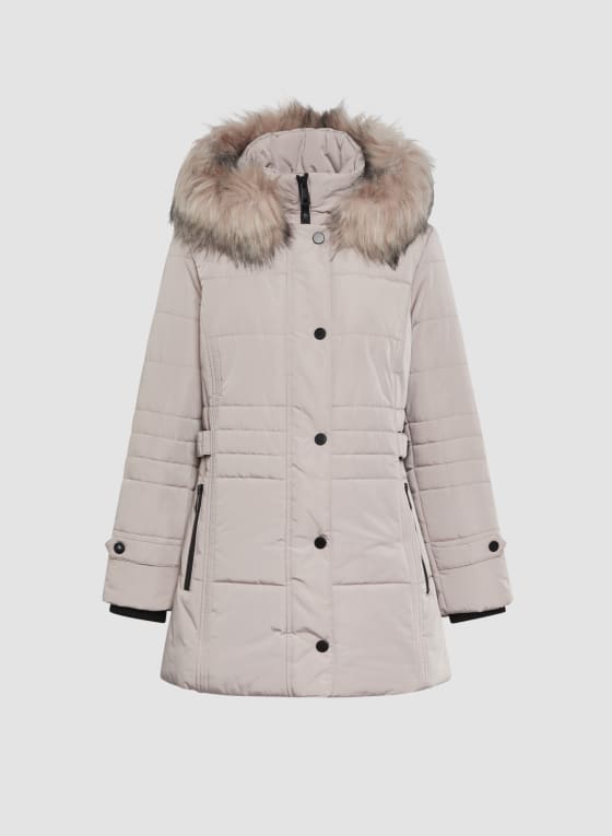 Quilted Vegan Down Coat