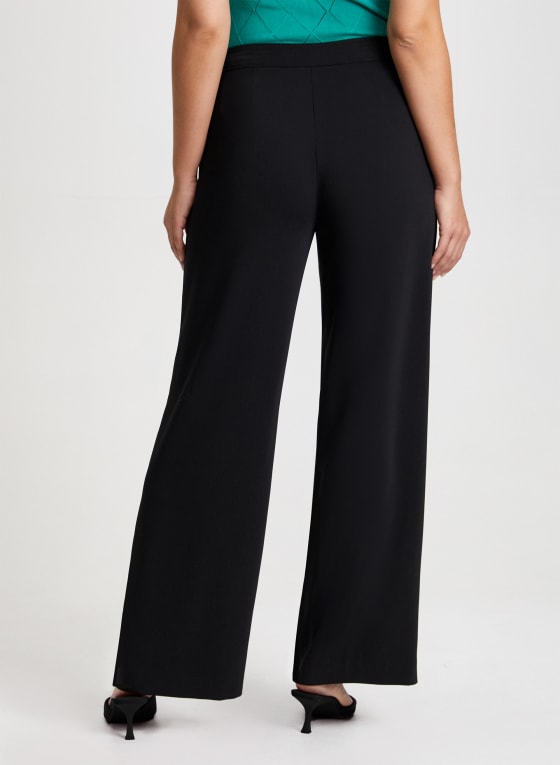 Modern Fit Wide Leg Pants