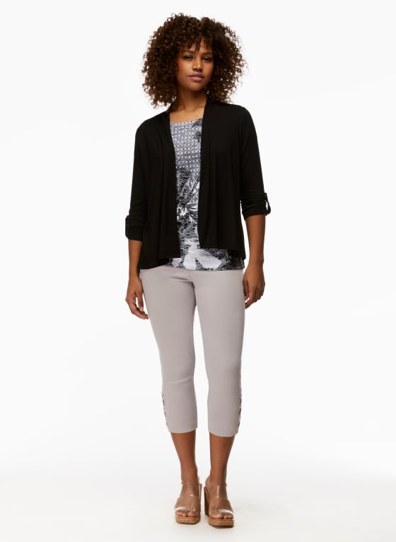 Vex - Geometric & Floral Print Tee