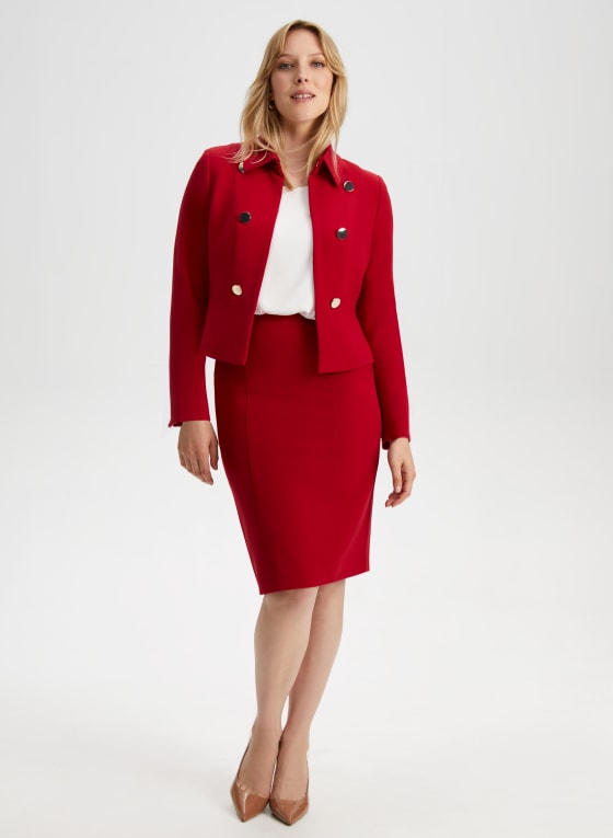Button Detail Jacket