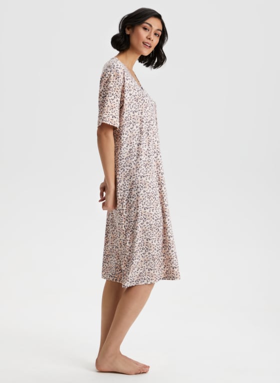 Animal Print Nightgown