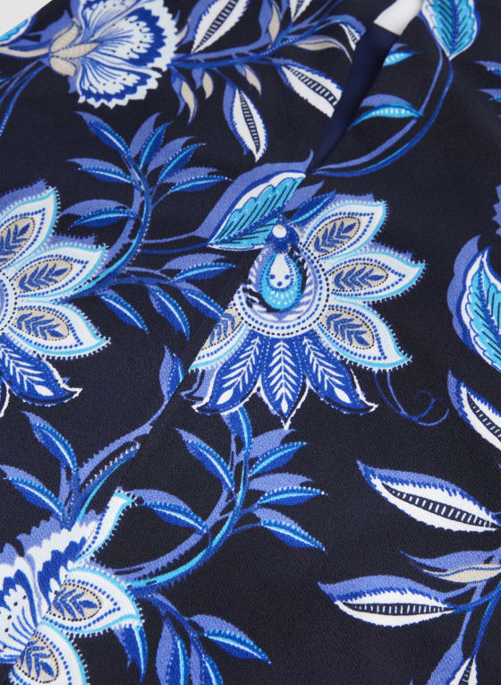 Paisley Print Day Dress