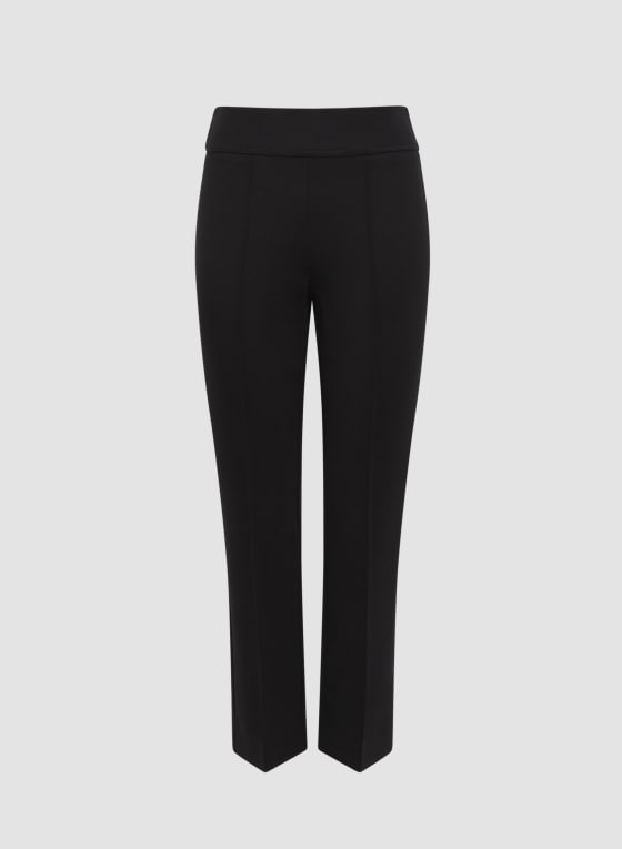 Straight Leg Pull-On Pants